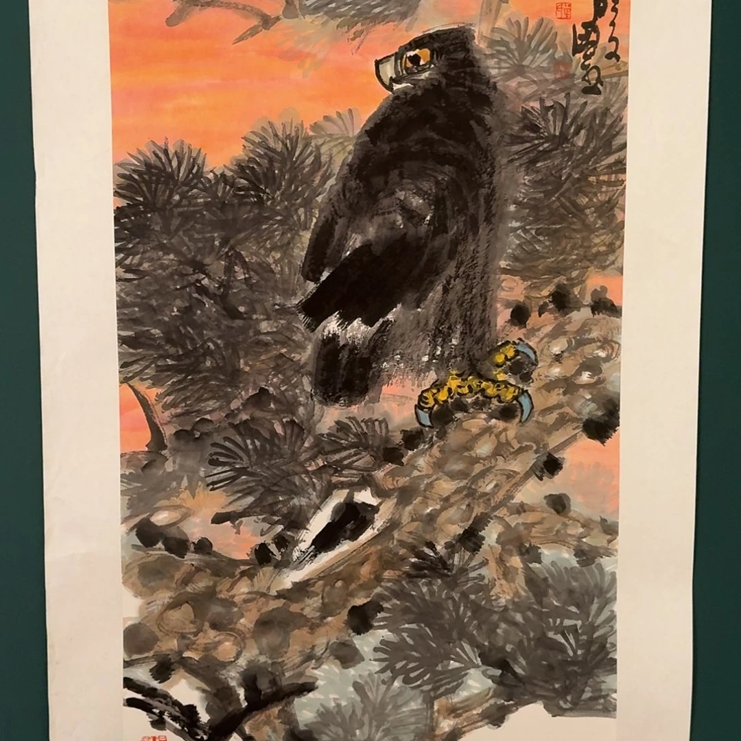 书法单国玉的国画作品