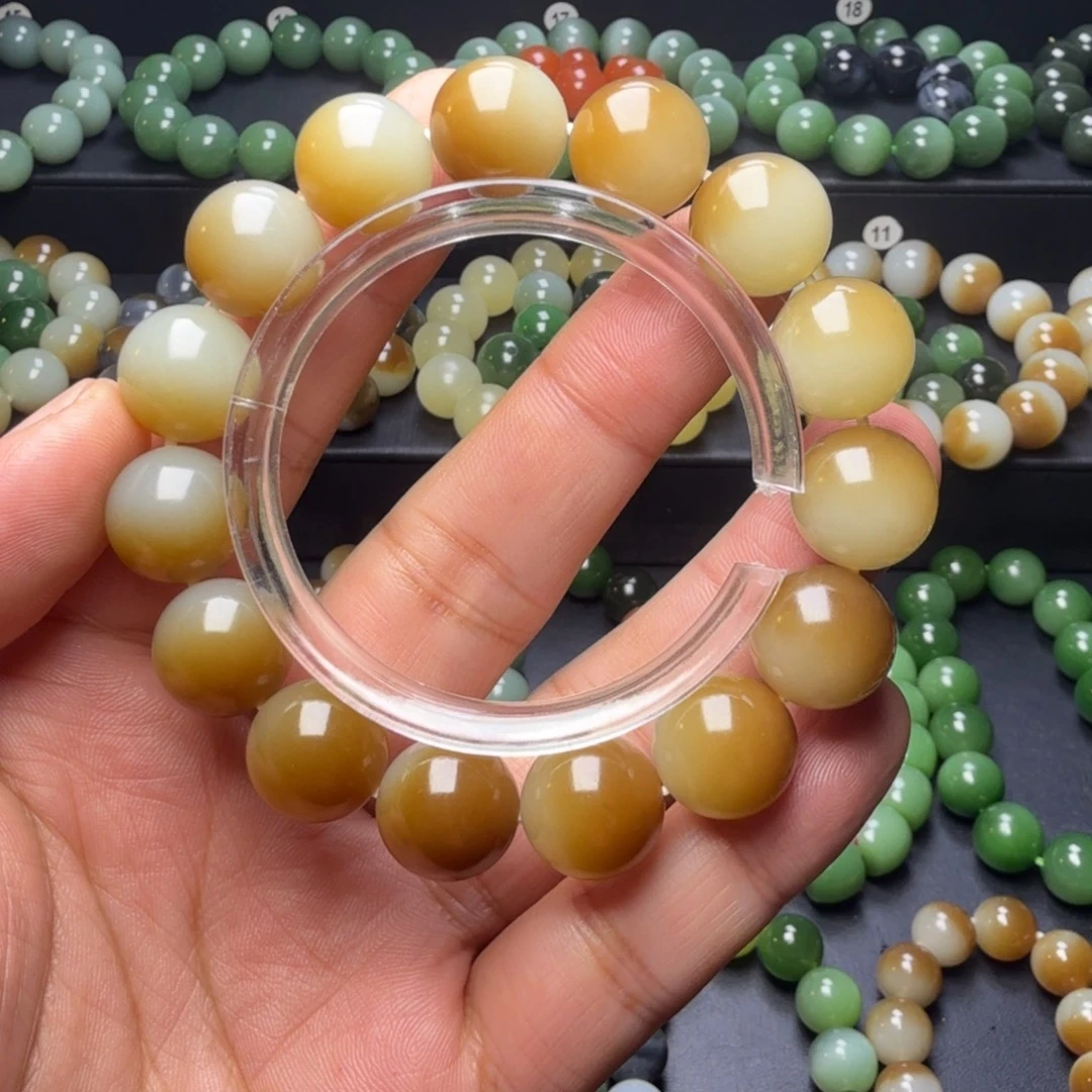 和田玉未镶嵌手串