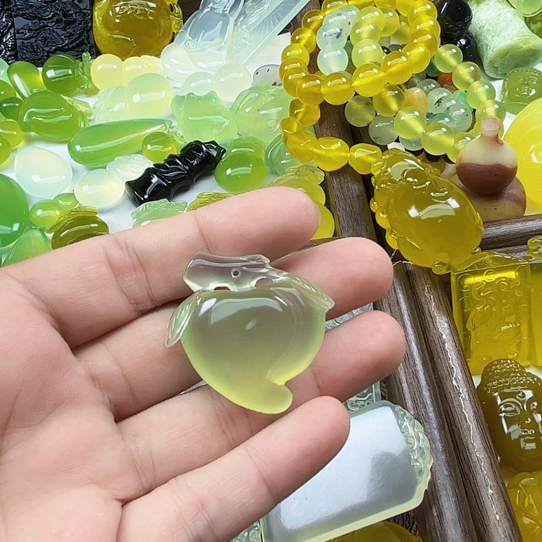 老***四岫玉未镶嵌吊坠(不含链)