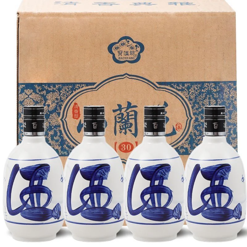 宝溢坊山西清香型白酒纯粮酿造53度475ml整箱原浆酒53度51-60度