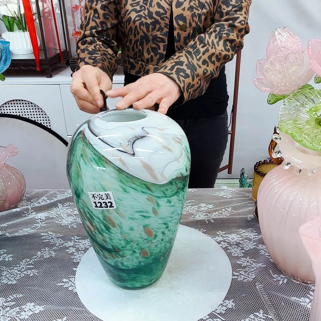 琉璃花瓶花器艺术品