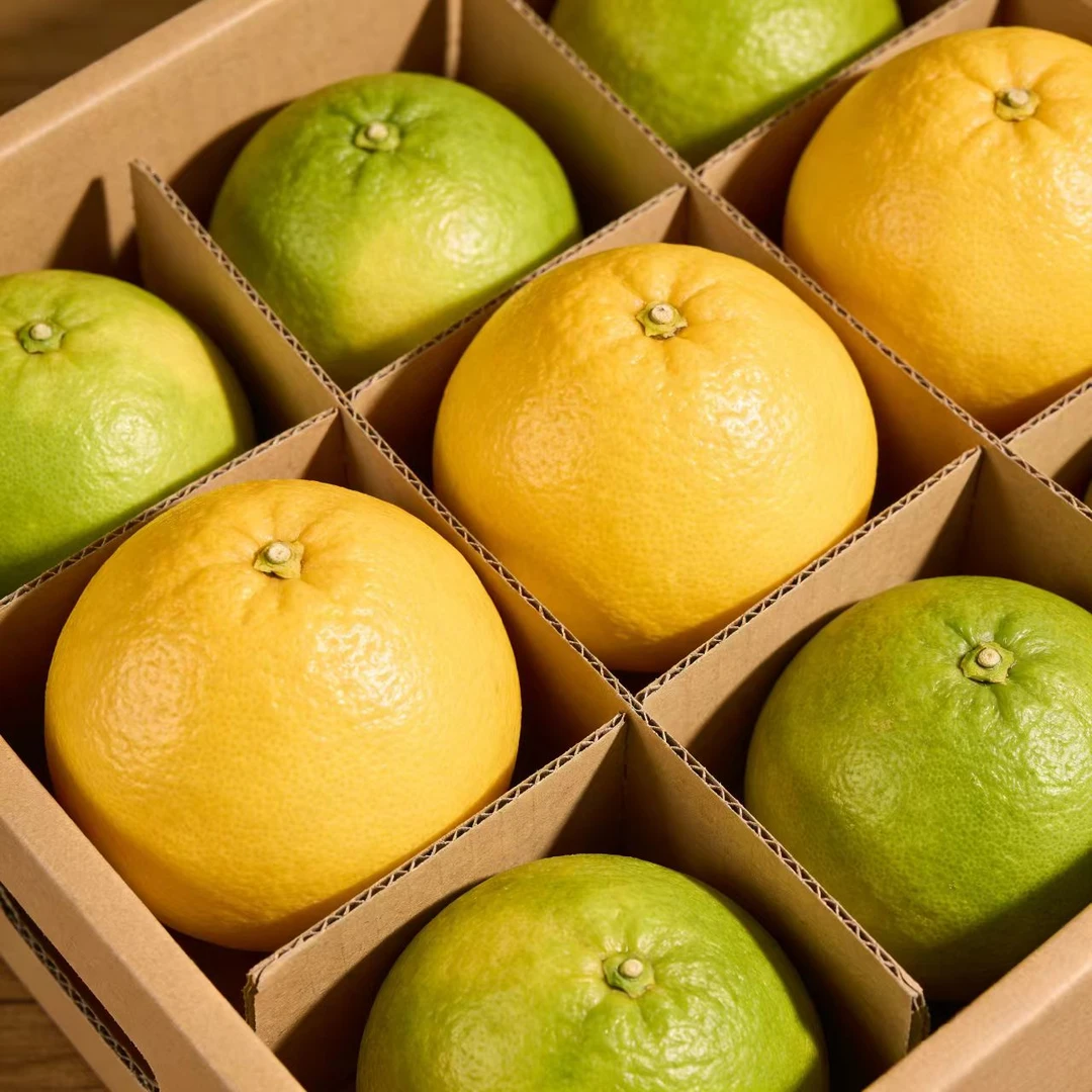 【双柚爆汁】福建翡翠青皮黄皮葡萄柚爆汁新鲜超甜黄肉孕妇水果组合