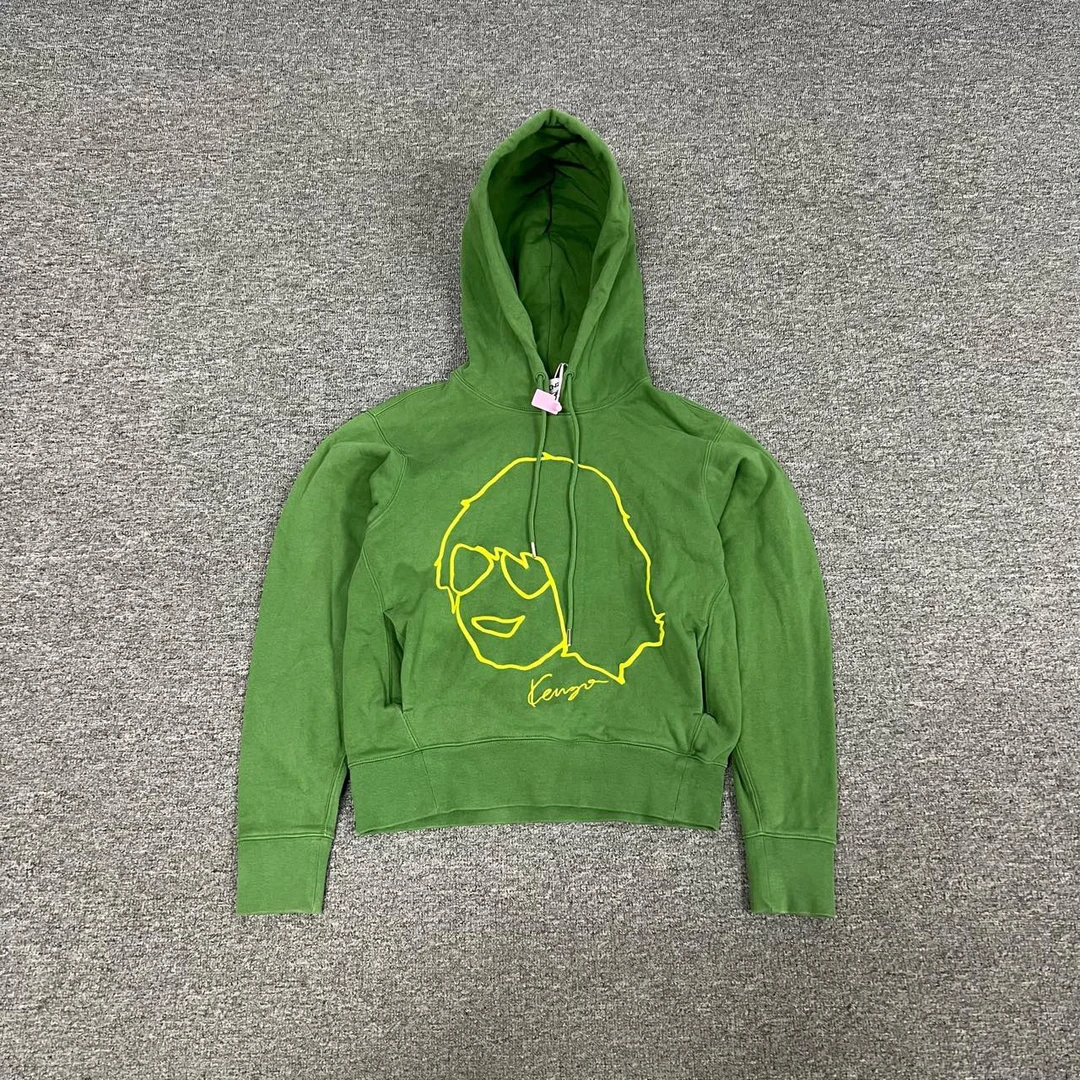 99新 KENZO/肯佐 kenzo 牛油果绿 卫衣