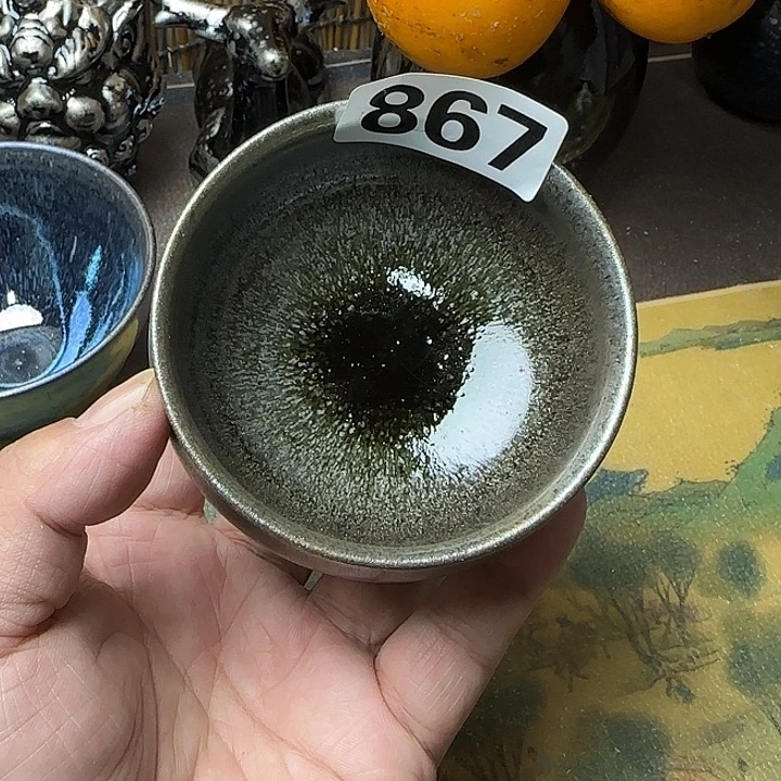 茶盏建盏杯主人杯龙窑柴烧