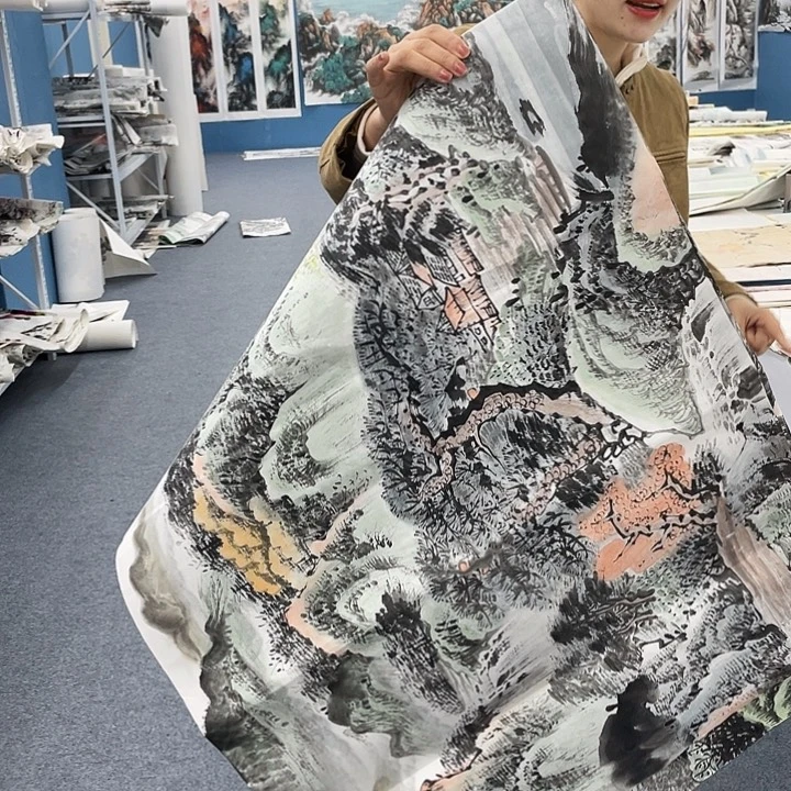 国画纯手绘国画作品