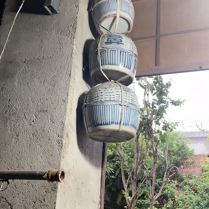 瓷器杯玲珑瓷器猪油罐