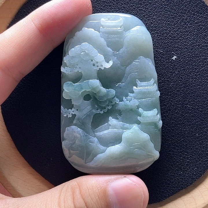 翡翠未镶嵌颈饰翡翠a货