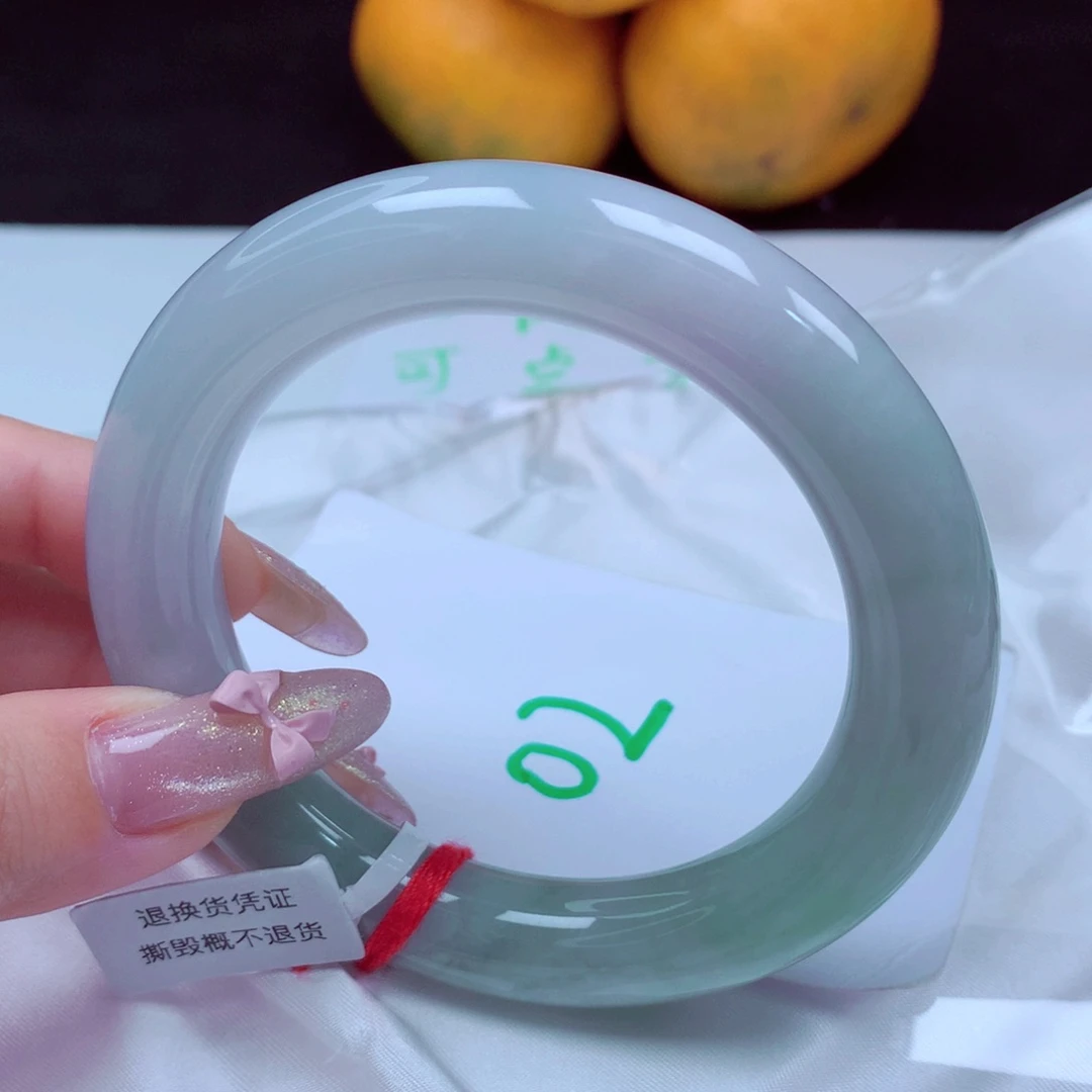 未镶嵌手镯翡翠天然缅甸翡翠A货手镯 02号