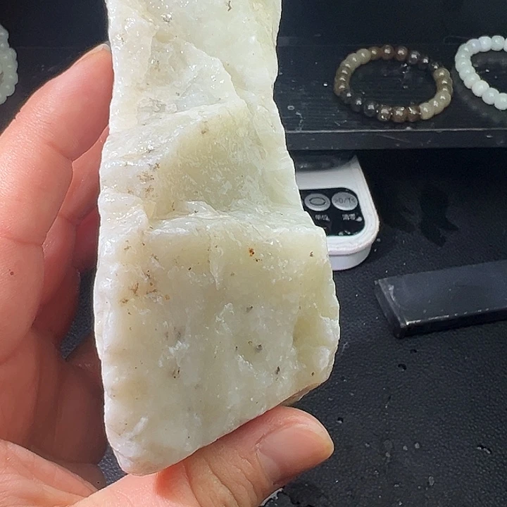 和田玉（糖玉）未镶嵌车挂