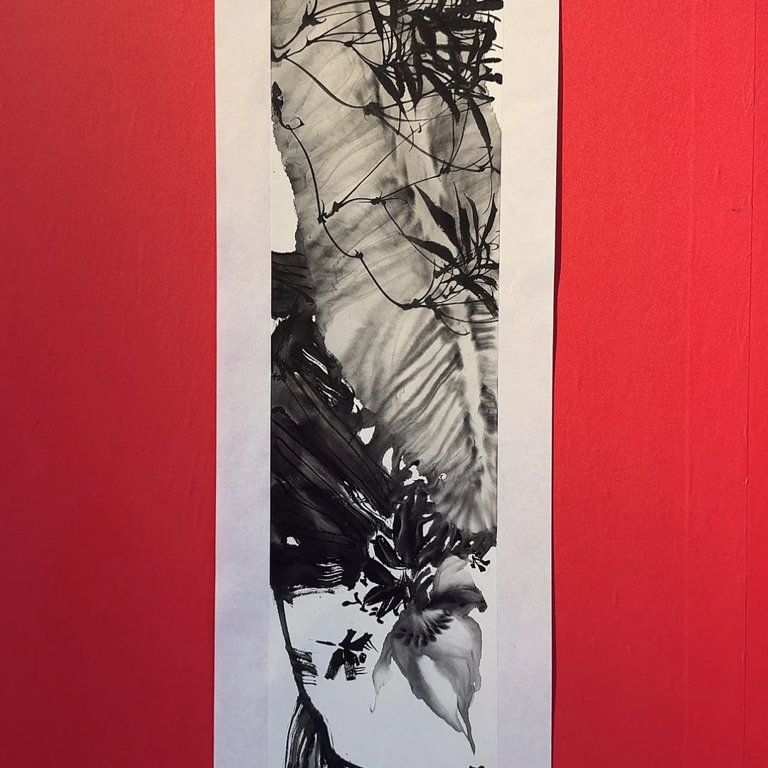 雾***花国画老师精品作品欣赏