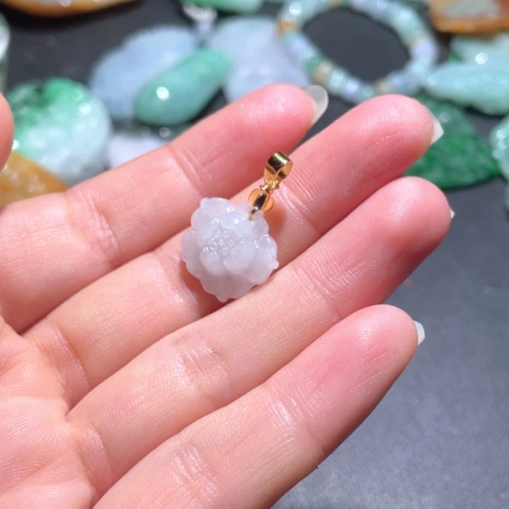 【闪购商品】翡翠颈饰未镶嵌繁****o天然翡翠