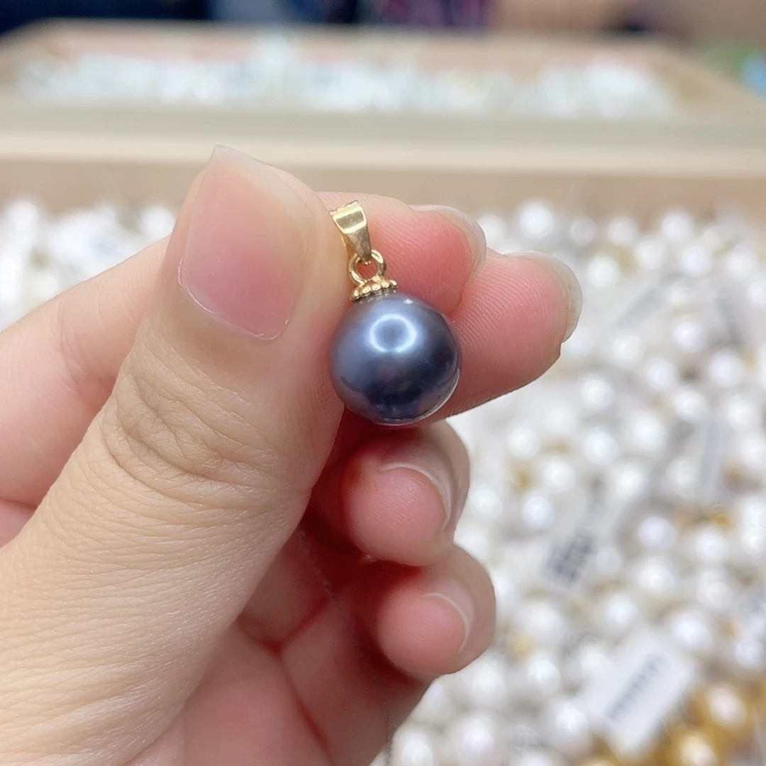 淡水珍珠合金吊坠(赠链)
