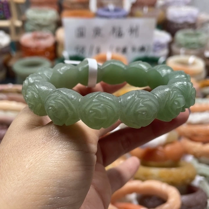 石英质玉未镶嵌手镯