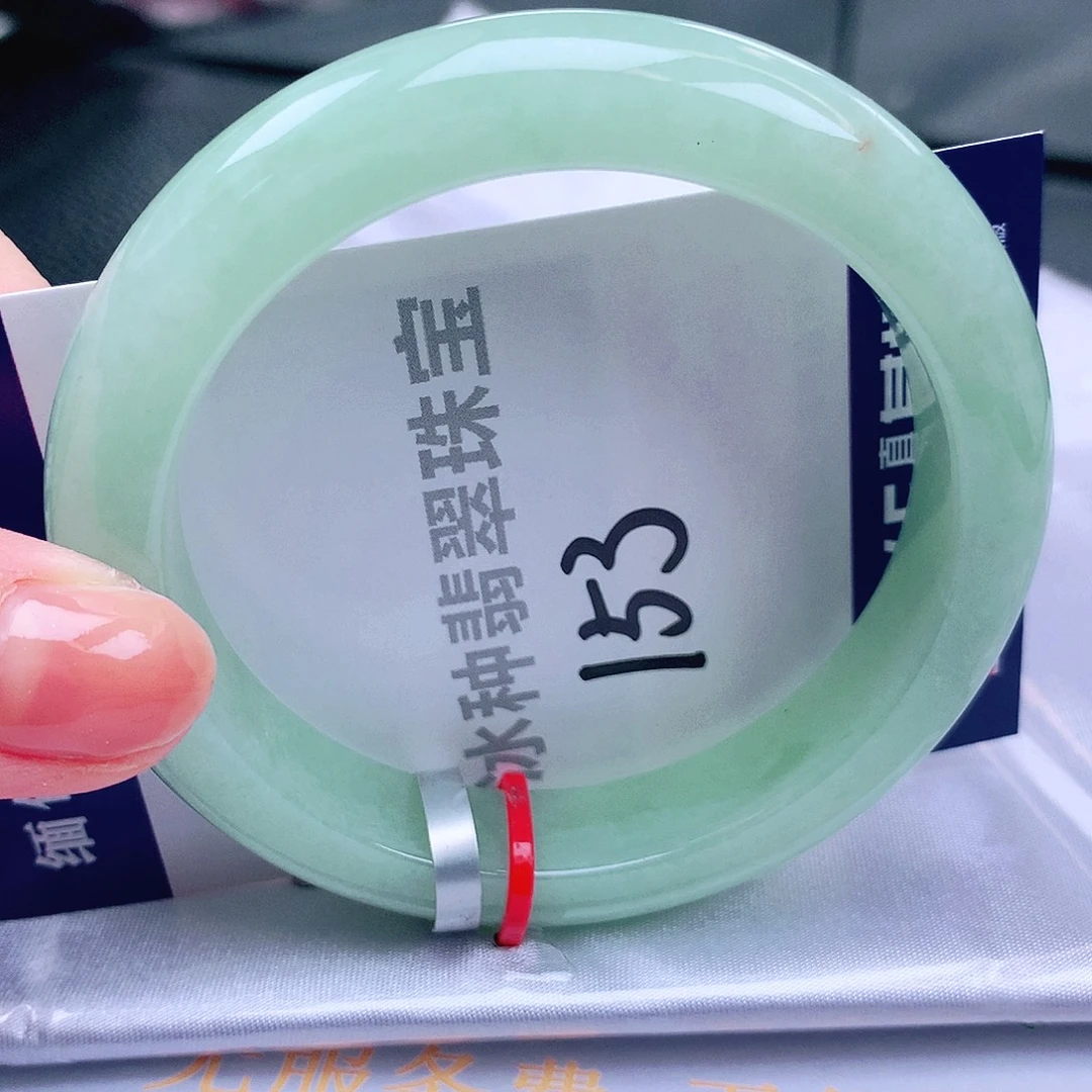 翡翠未镶嵌手镯缅甸天然a货翡翠
