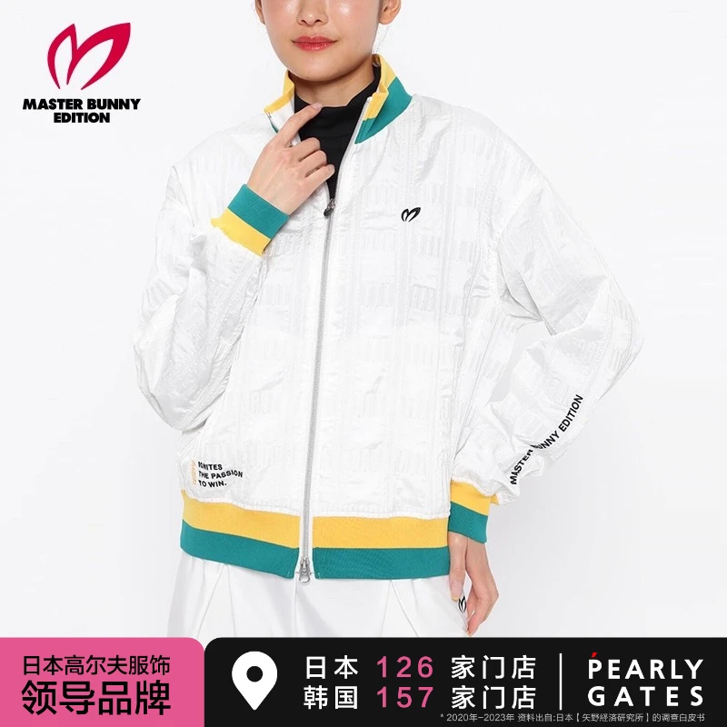 MASTER BUNNY EDITION高尔夫服装秋季新款女士外套防风夹克golf运