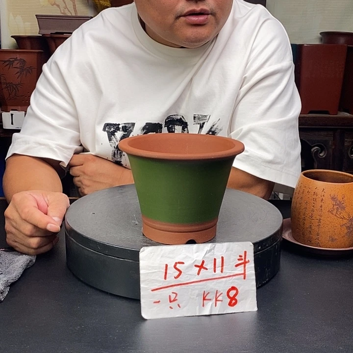 花盆紫砂货号一只KK8