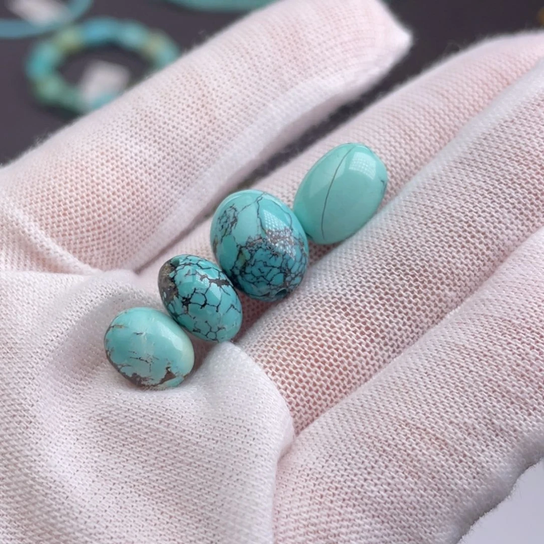 未镶嵌绿松石珠宝奇石