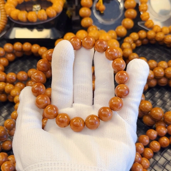 桃核手串奕*大12尺寸龙纹