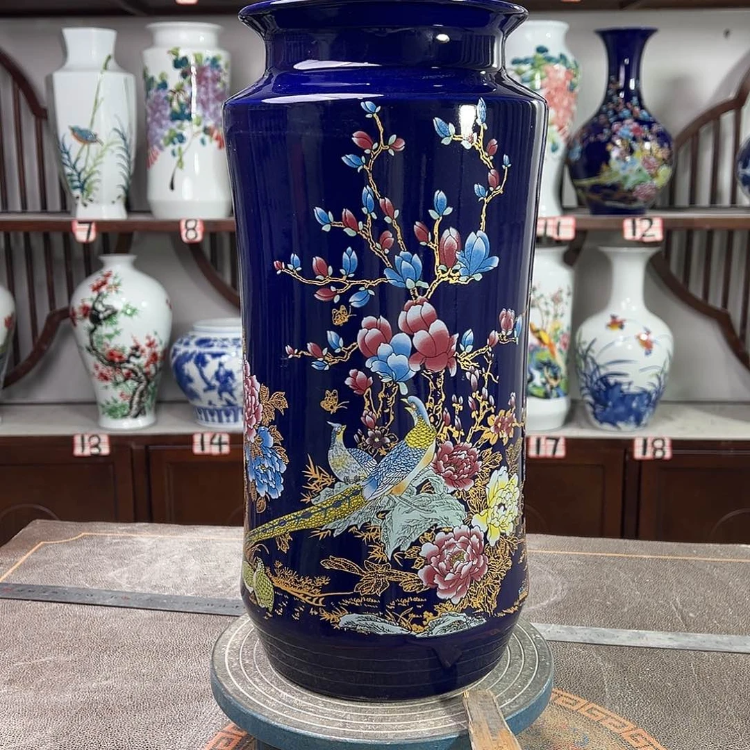 陶摆件景德镇陶瓷书景泰蓝