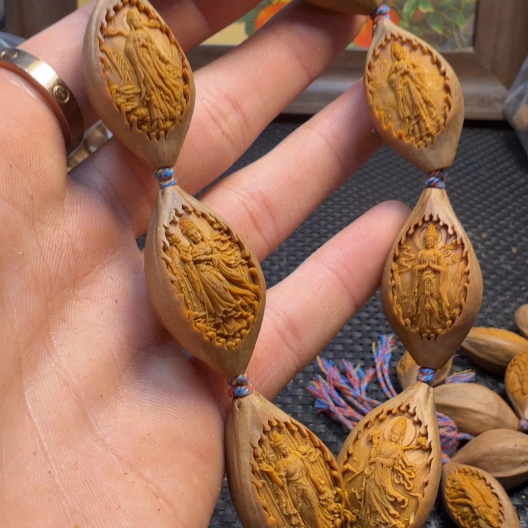 橄榄核手串/手链风景观音