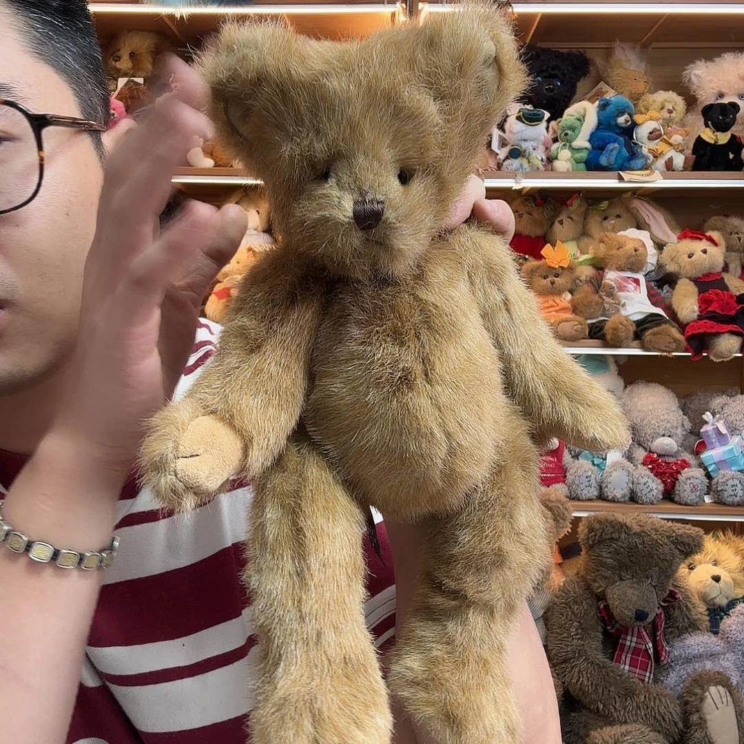 毛绒贝瑞中号棕色熊