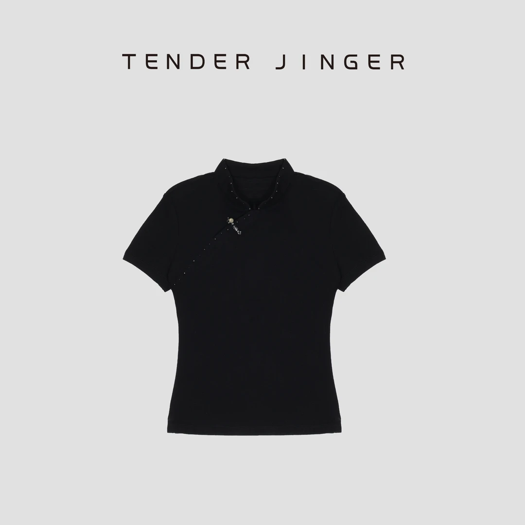 Tender Jinger新中式羊毛盘扣修身上衣T53SZS30769