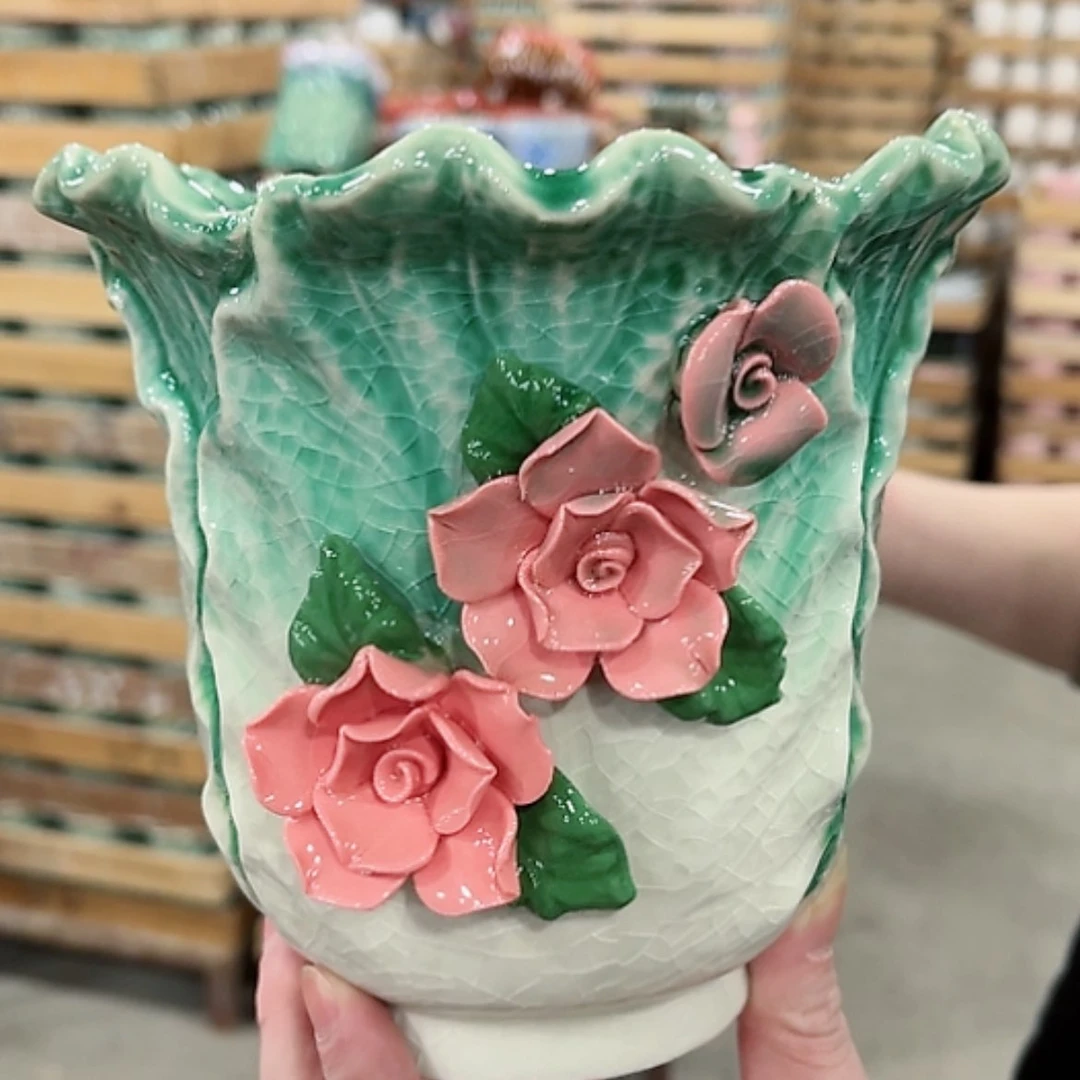 【闪购商品】陶瓷花盆