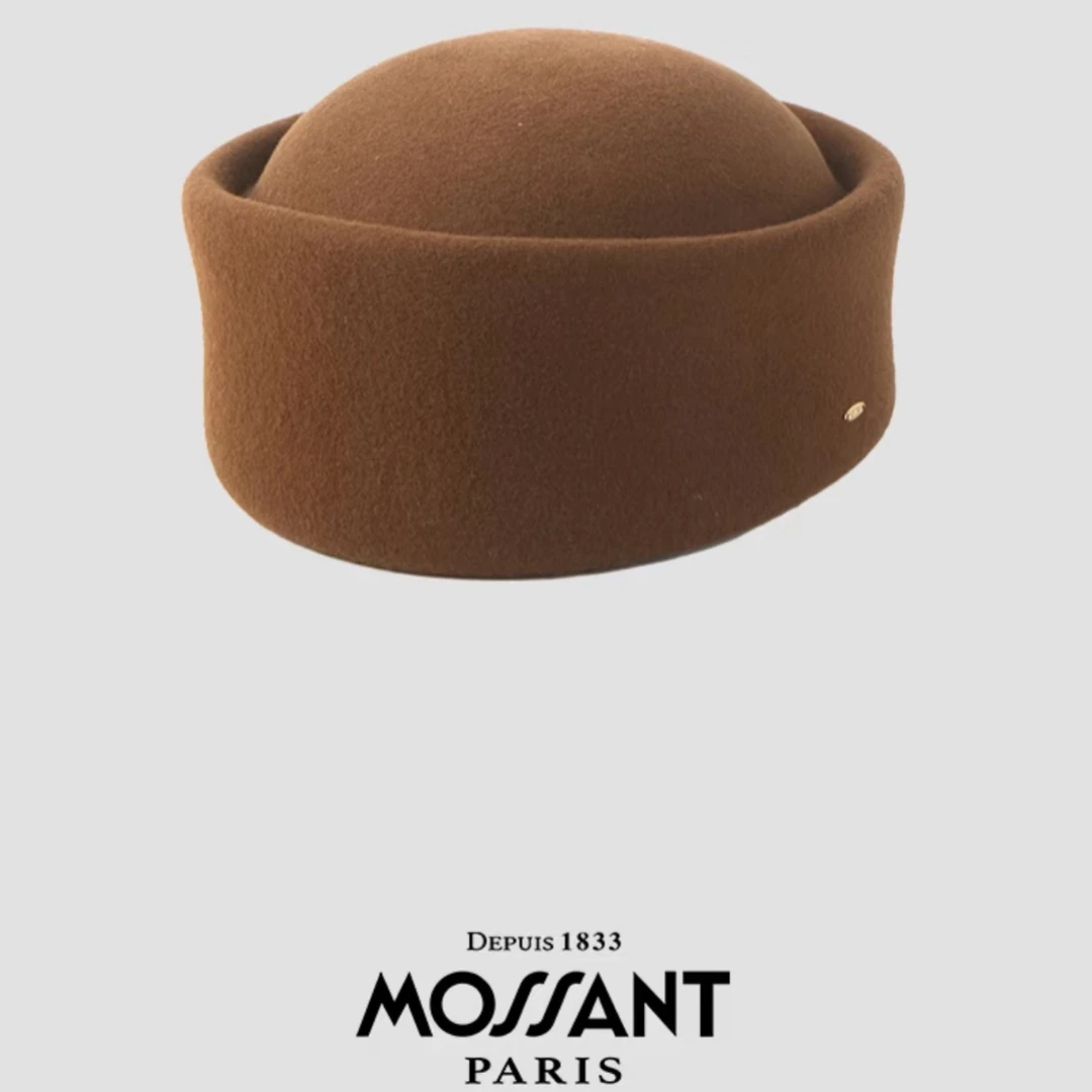 MOSSANT25秋冬新款100%羊毛贝雷帽