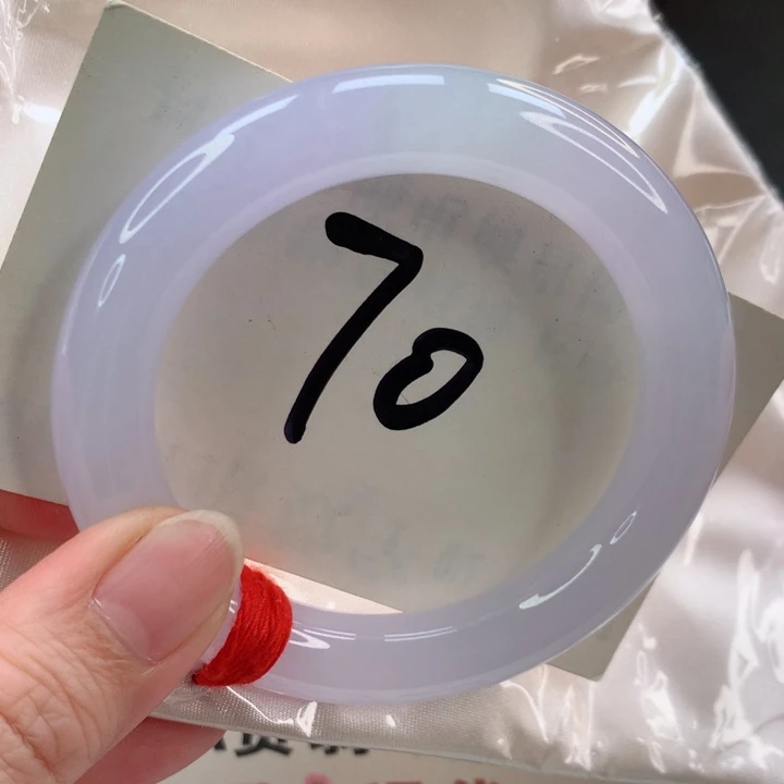 未镶嵌手镯翡翠圆56