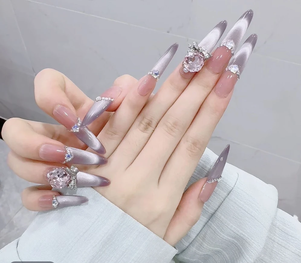 [黑卡专拍] 三单包邮 纯手工穿戴甲 默认微瑕 偏远地区十单包邮