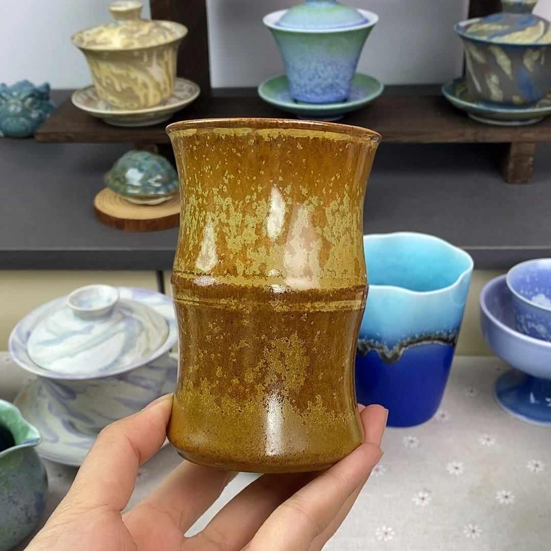 景德镇高温陶瓷手握杯08