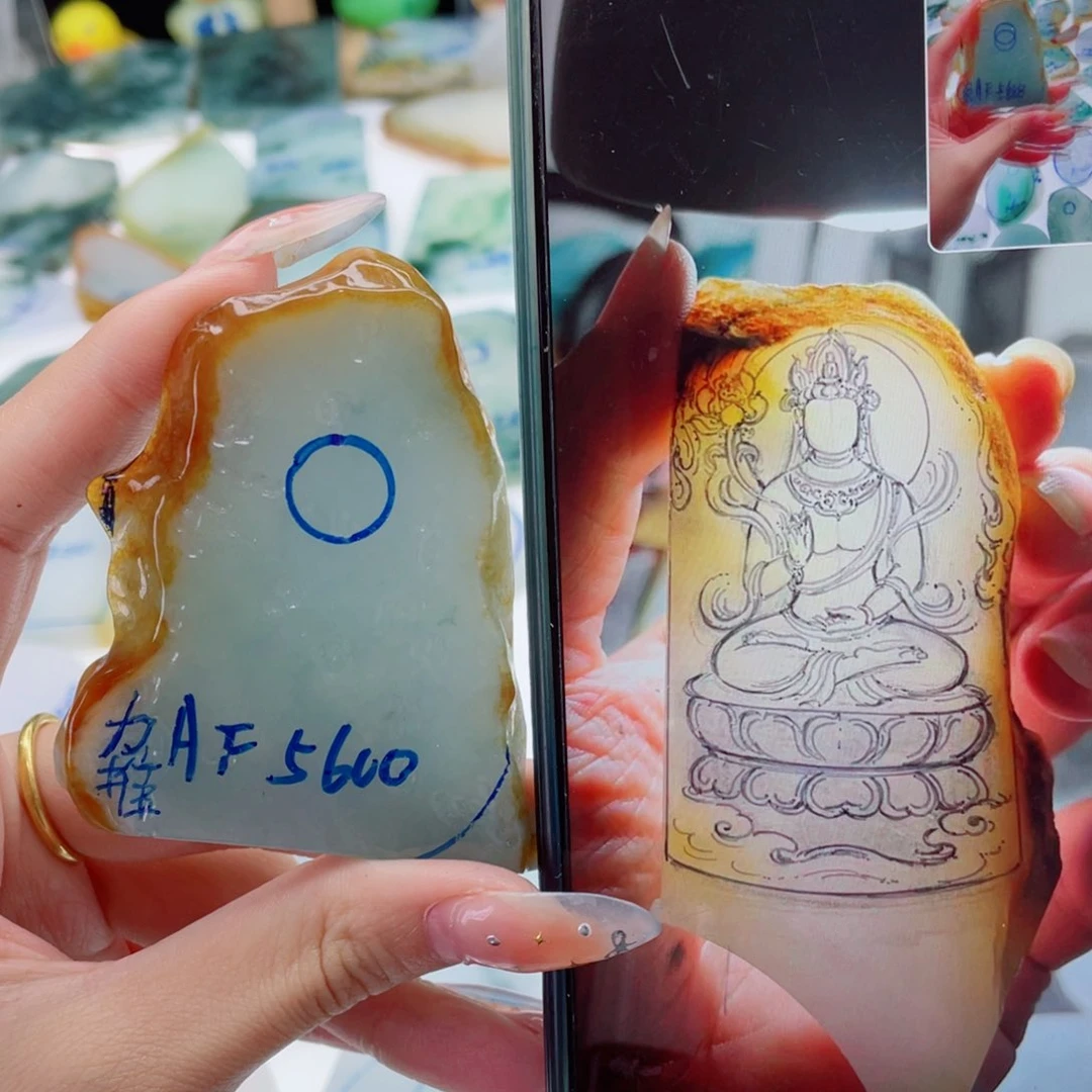 未镶嵌定制翡翠纯天然缅甸A货翡翠