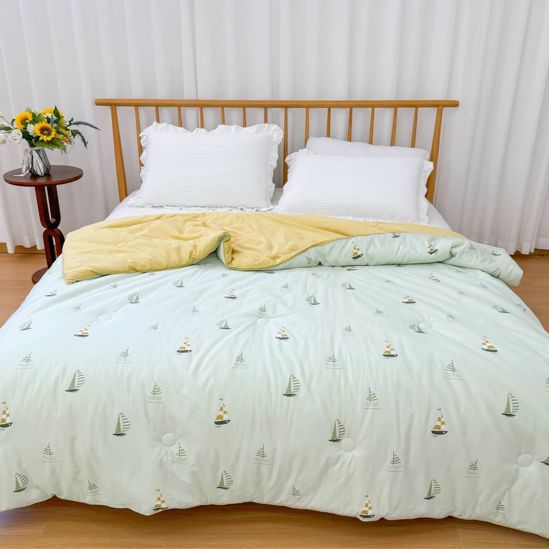 5-【甄小棉双人春秋被】高端甄小棉春秋冬被 大豆被 亲肤被一条