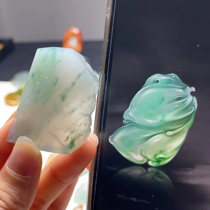 定制翡翠未镶嵌包工