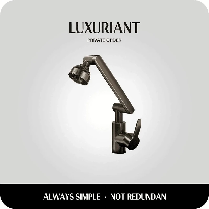 机械臂水龙头多功能家用浴室柜洗脸盆冷热厨房水龙头