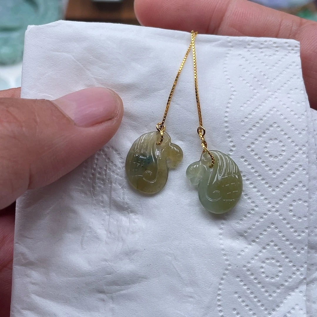 颈饰未镶嵌翡翠翡玉缘翡翠