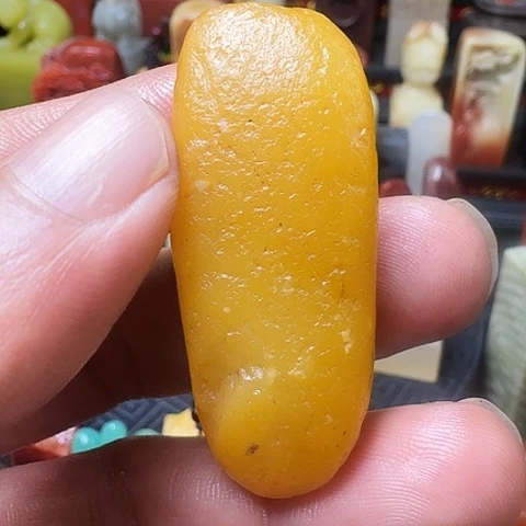 寿山石清***茶寿山芙蓉石