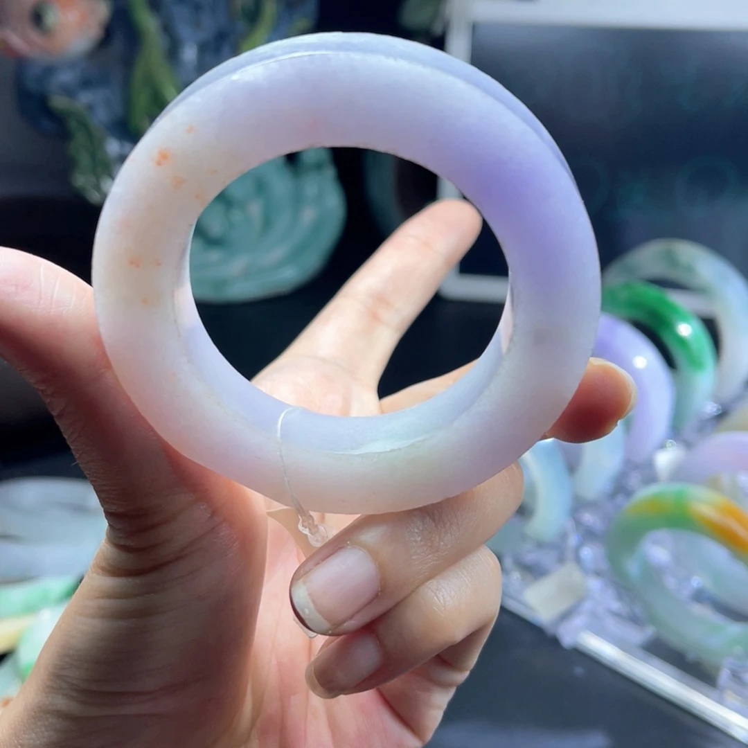 定制翡翠未镶嵌天然翡翠A货手镯