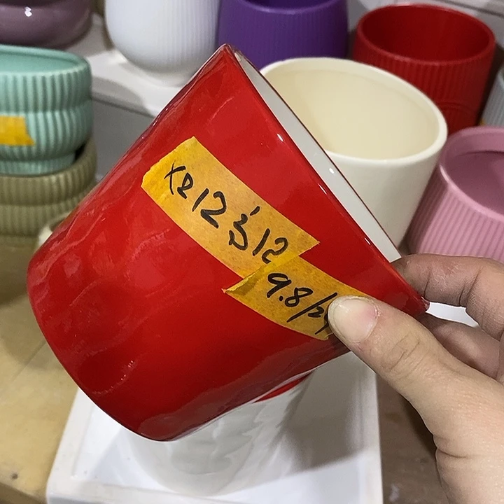 陶摆件陶盆有孔 瑕疵介意勿拍