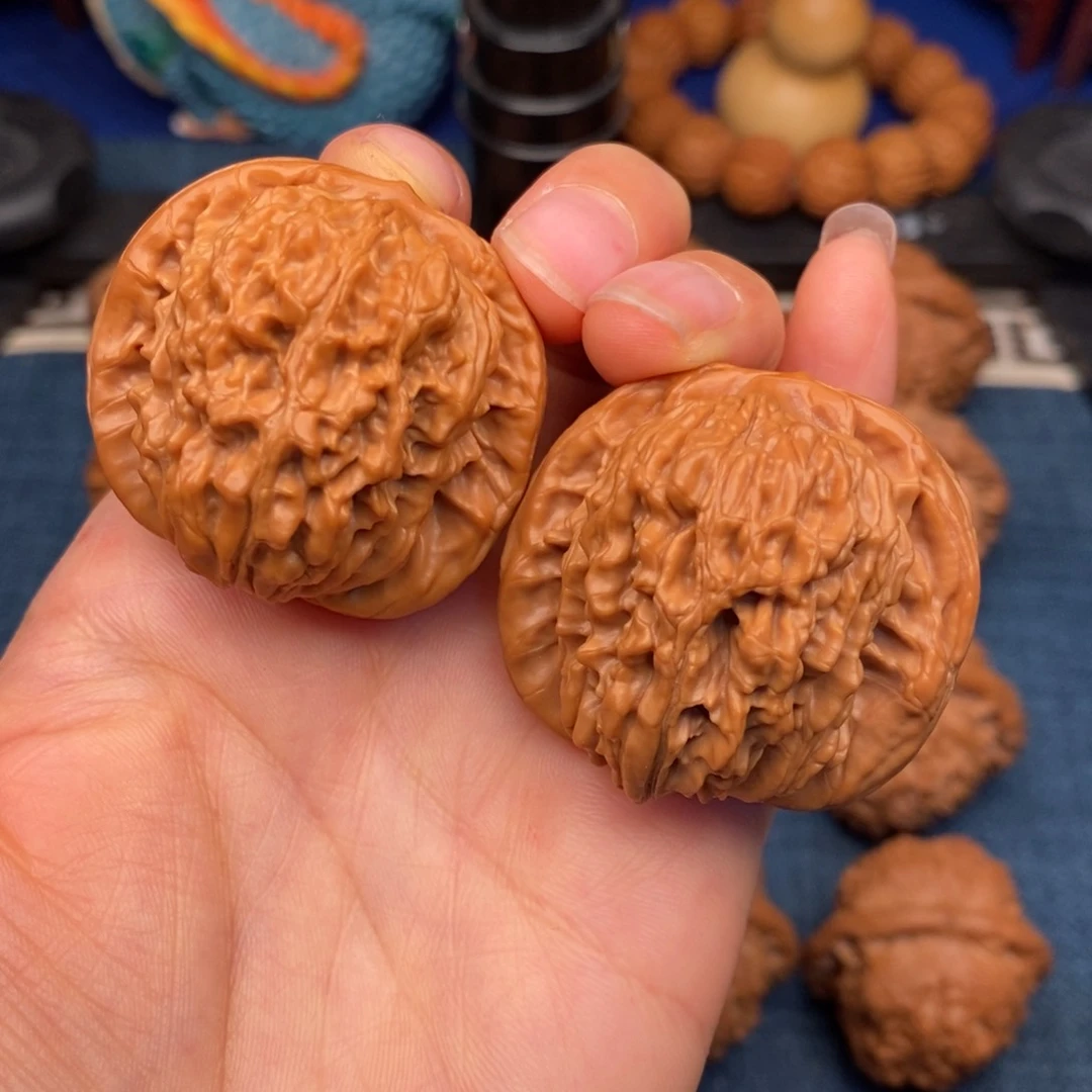 文玩核桃把件39精品平谷楼