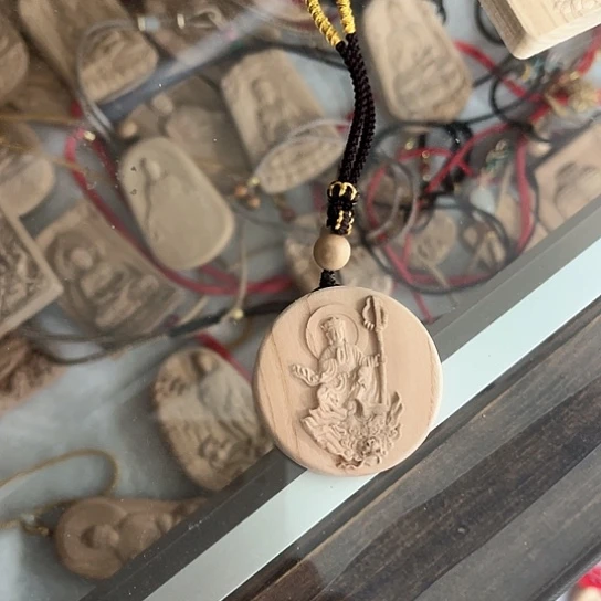 地藏王菩萨圆形单面