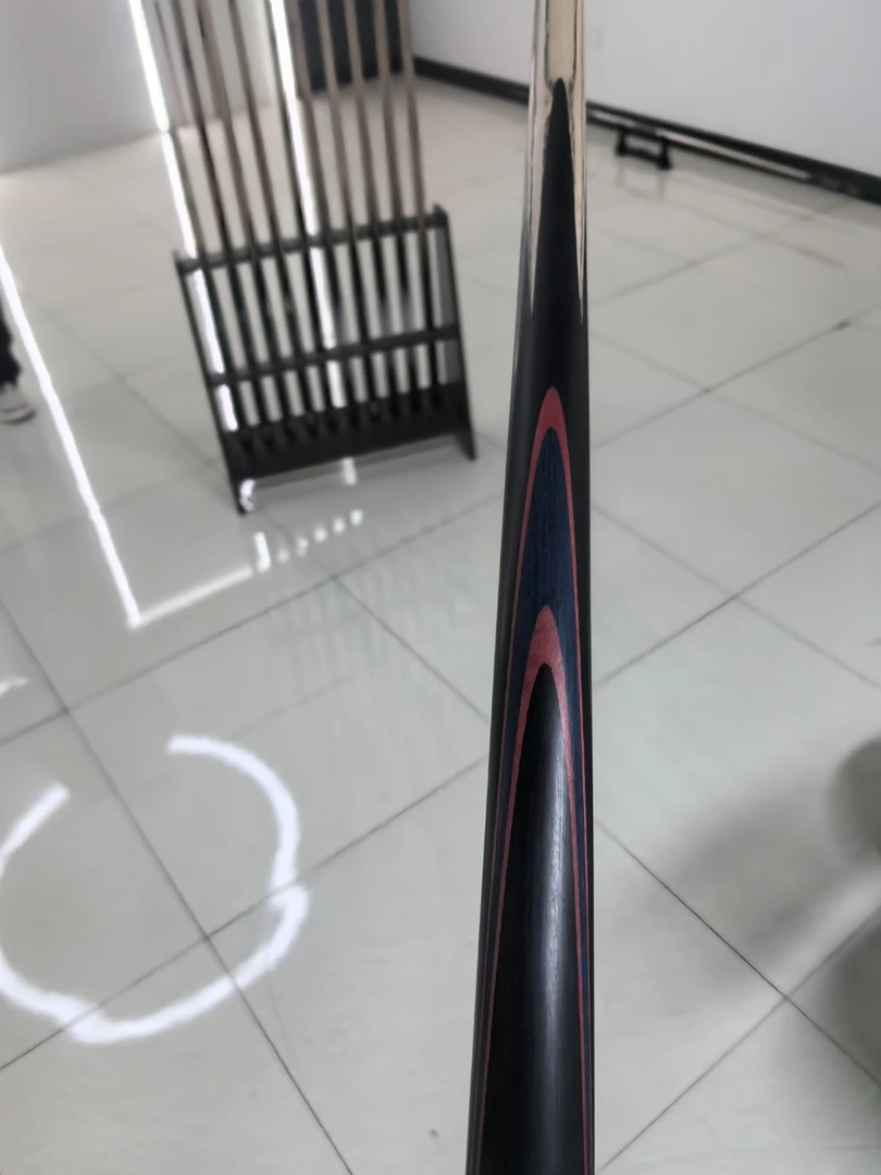【楚总专属】【单面贴片-红色】镶嵌雕刻小头杆免漆手工杆