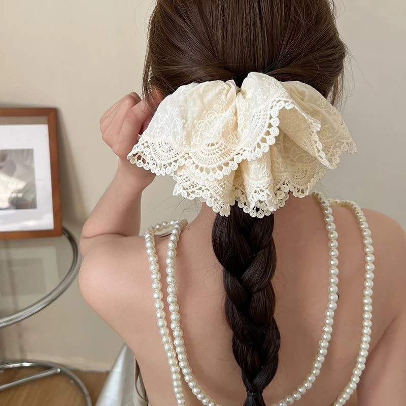 【全场满2单飞】早春温柔超仙发饰发圈少女大肠圈发夹发圈发饰