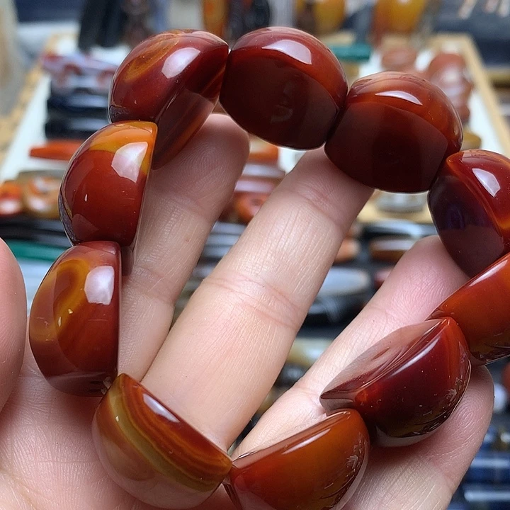 玛瑙/玉髓未镶嵌颈饰