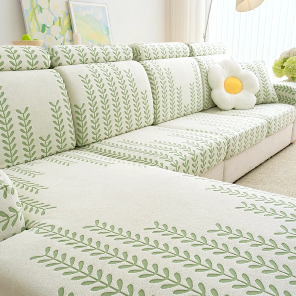 (春风)新款沙发套罩四季简约现代防尘防滑高弹力防猫抓狗刨易清洗