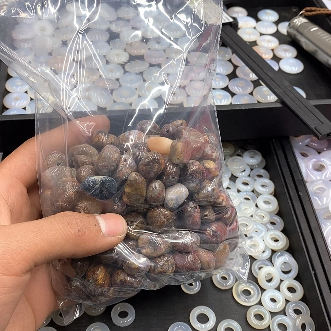 玛瑙/玉髓珠宝半成品合金嘭*嘭