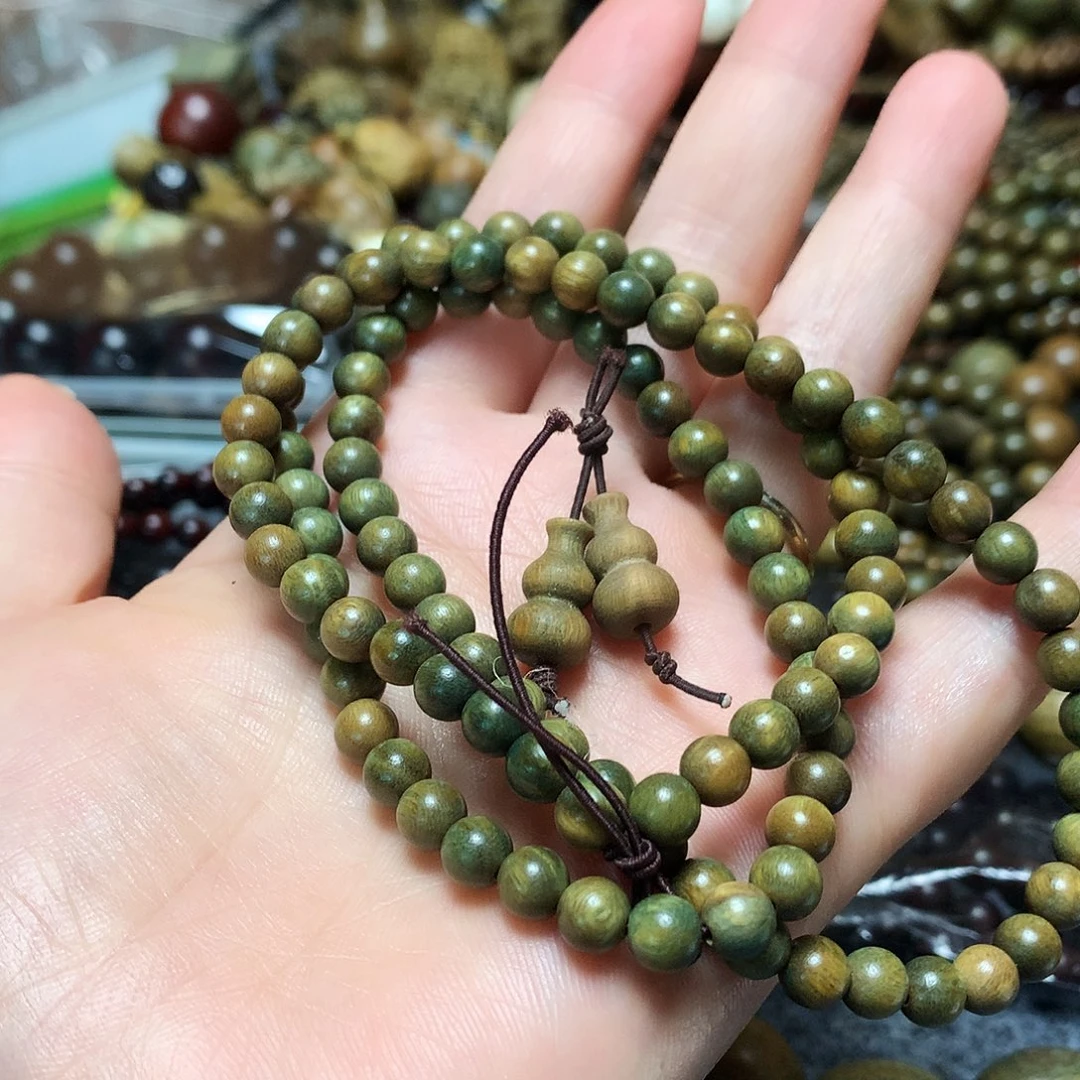 维腊木（绿檀）手串/手链稳****哥