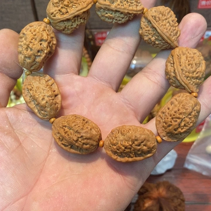 ****文玩核桃吊坠串串串9子串