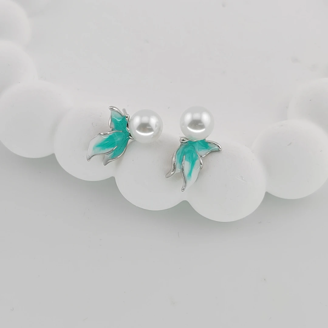 XUPING/旭平首饰 合金仿珍珠耳饰 【潘生福利】时尚GDQ X001100595