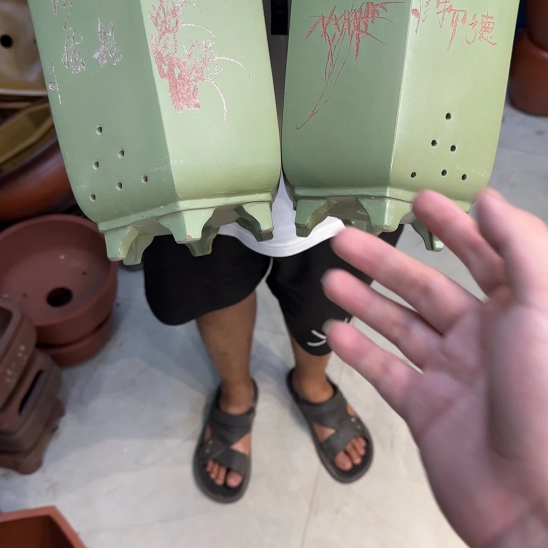 紫砂花盆口径20.22口径